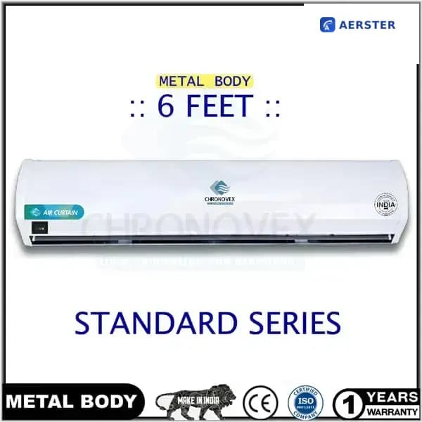 AERSTER GUARD 6ft Metal Body Air Curtain