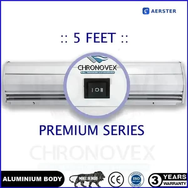 AERSTER SHIELD 5ft SS304 Industrial Air Curtain