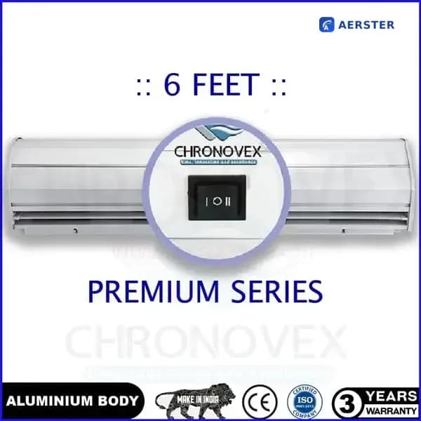 AERSTER SHIELD 6ft SS304 Industrial Air Curtain